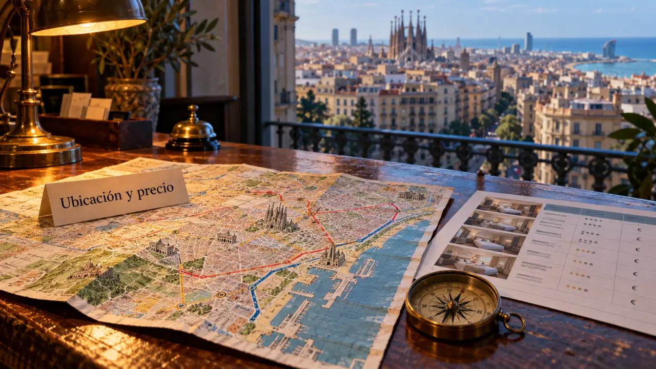 Hotel Barcelona: ubicación y precio total en Barcelona